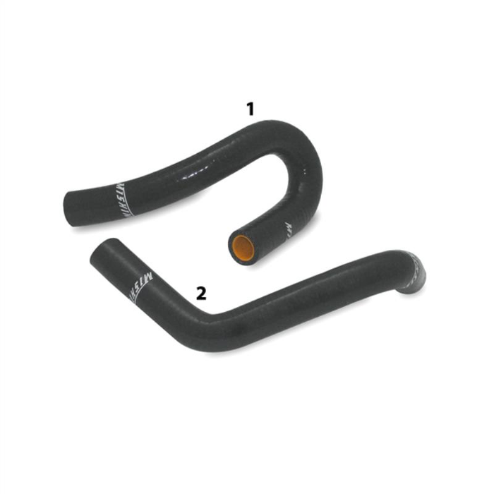 Silicone Heater Hose Set, Black, fits 1994 Mazda Miata