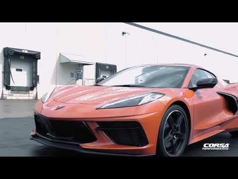 3.0 in Cat-Back 4.5 in Pro-Series Tips | 2020-25 Corvette C8 (w/ Factory NPP) (21108, 21108BLK, 21108CF, 21108CFBLK))