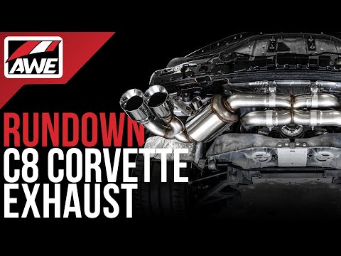 AWE Touring Cat-Back Exhaust | 2020+ Chevrolet Corvette C8 (3015-42151)