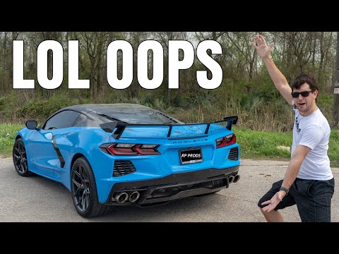 3.0 in Cat-Back 4.5 in Carbon Fiber Tips | 2020-26 Corvette C8 (w/o Factory NPP) (21102CF, 21104CF)